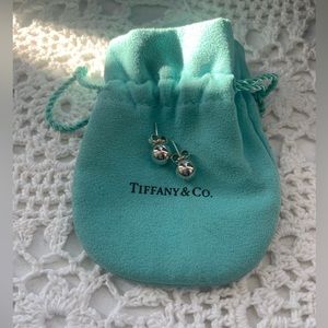 Tiffany &co ball earrings